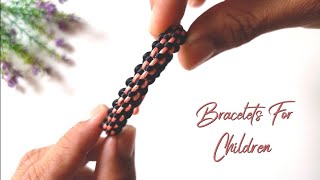 Macrame Bracelet Craft Ideas For Children | Gelang Tali Untuk Anak