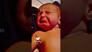 how to baby cry after birth #viralvideo #shortvideo