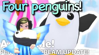 New penguins update! How to get a FREE neon penguin | Roblox adopt me