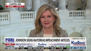 Why Senate Democrats Are Not Allowing An Impeachment Trial for Mayorkas: Blackburn on Fox Business