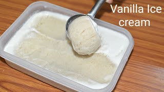 Vanilla Ice cream | Homemade Eggless ice cream | ice cream recipes | Avudai Yummy Recipes