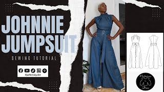 “The Johnnie Jumpsuit" Sewing Tutorial