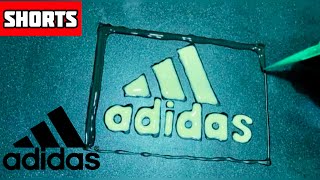 Shorts Clothing Brand Logo Pancake Art - Adidas | LEMON Pancake