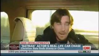 THE DARK KNIGHT RISES Star Christian Bale Involved In Real Life Police Chase In China