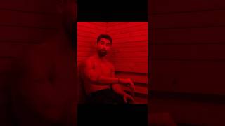 Iman Gadzhi swears by sauna sessions as a key part of his daily routine