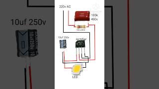 how to make led circuit #LED circuit #shorts