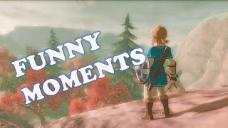 😂 FUNNY MOMENTS 😂 ZELDA BREATH OF THE WILD