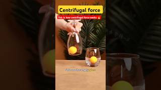 This is how centrifugal force works 🔥🔥 #shorts #work #force #asmr #physics #time #1million #yt