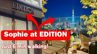 [Ginza, Tokyo] Sophie at EDITION, Japanese culinary with modern brasserie style