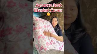 Amazon best finds *Blanket Cover* | Amazon Winter edition #amazon #winter #shorts #youtubeshorts