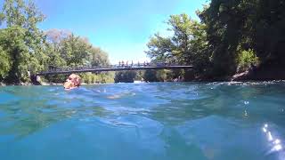 Floating down the Aare