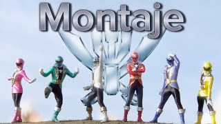 Super Megaforce - Rangers Morph y Gokaiger Roll Call (Montaje Latino)