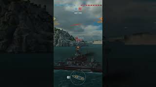 got him #consolegaming #battleship #wowsl #modernwarships #viral #games