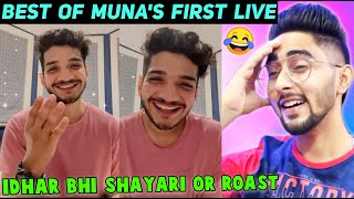 Munawar Faruqui Best Live Moments Reaction after Lock Upp - Chanpreet Chahal