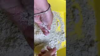 ASMR CORNSTARCH + COMET CYLINDER "CHUNKY CRUSH"