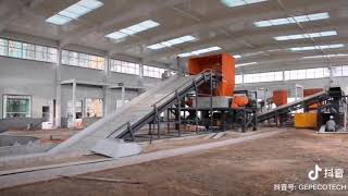 Large Scale Shredding Machine Installation in Zhengzhou Domestic Waste Sorting Center