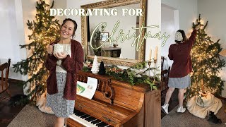 CHRISTMAS PREPARATIONS | DIY and budget friendly Christmas decorating!