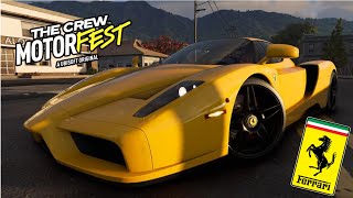 Using the ENZO FERRARI in the Grand Race **SUPER FAST** - The Crew Motorfest