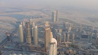 Dubai mall View from the 148th floor [At The Top SKY] Burj Khalifa