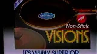 1989 Corning USA VISIONS Commercial: "Skillets With SilverStone"