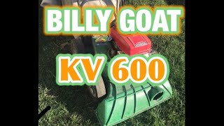 BILLY GOAT KV600 engine removal part 3