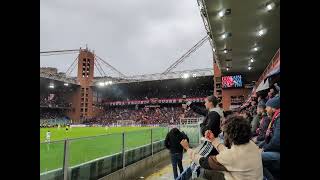 24/25: Serie A - Genoa 2-2 Bologna - celebration for Genoa goal from Pinamonti