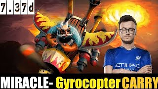 🤯 MIRACLE- [Gyrocopter] CARRY 7.37D DOTA 2 HIGHEST MMR MATCH#dota2 #dota2gameplay  #miracledota