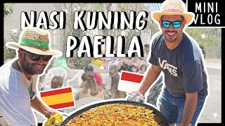 🇮🇩🇪🇸 INI LOH NASI KUNINGNYA ORANG SPANYOL! | MASAK BUAT SEKAMPUNG | FAMILY VLOG INDONESIA - SPANYOL