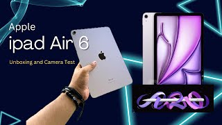 ipad Air 6  (M2 )Unboxing and Review ||With  Apple Pencil Pro