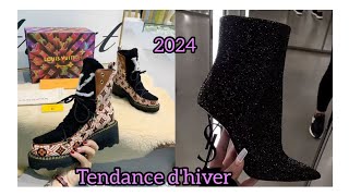 جديد احذية الشتاء لسنة 2024❤Tendance chaussures  d'hiver 2024