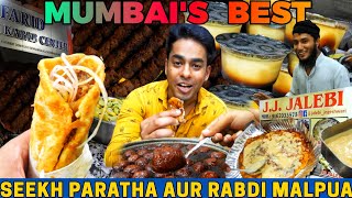 MUMBAI'S BEST KEBABS & RABDI MALPUA| FARID SEEKH KEBAB|JJ JALEBI| JOGESHWARI W BEST FLAVOURS