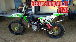 Bebek standar 2T f1zr body kawasaki kx 85