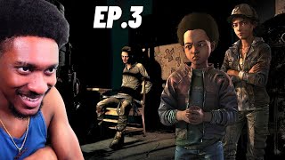 IT'S INTEREGATION TIME WE FINNA DO BRO SO DIRTY 😂 | Walking Dead Final Season: Episode 3 (Pt.1)