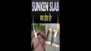 SUNKEN SLAB ये क्या होता है ? 🤔🤔#shorts #youtubeshorts #viral