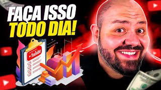 CRESÇA MAIS RÁPIDO NO YOUTUBE FAZENDO ESSAS 6 COISAS