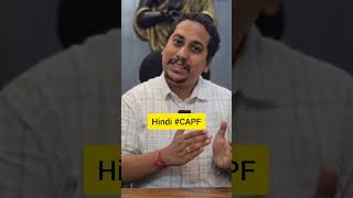 CAPF AC 2025 | Tips for Hindi medium students #capfexamstrategy