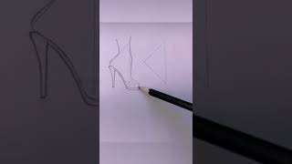 How to draw feet with shoes for beginners How you like that blackpink #shorts #tiktok HowTo