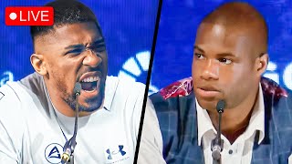 ANGRY Anthony Joshua LOSES IT On Daniel Dubois At Press Conference!