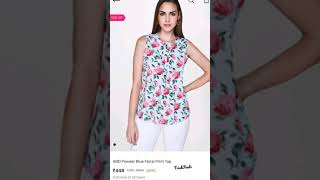 Trendy tops from AND #shorts #fashion #shortsviral #top #womenwear #sale #haul #onlineshopping