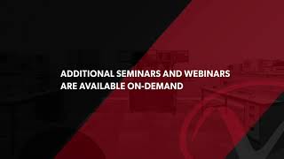 Register For On-Demand Webinars