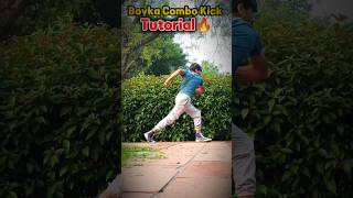 Boyka combo kick🥋🔥 #tutorial #taekwondo #karate #motivation #trick #training #speed #power #shorts