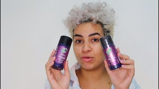 RETOQUEI MEU CABELO LILÁS COM ROUXINOL DA KAMALEÃO | Camilla Santana