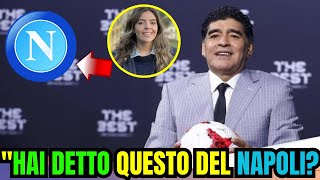 😱SEI PAZZO!😱GUARDA COSA HA DETTO DEL NAPOLI LA FIGLIA DI MARADONA