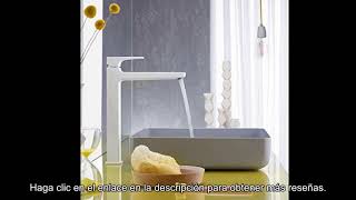 Hansgrohe Metropol Grifo monomando de lavabo 260 con manecilla plana y vaciador Push-Open