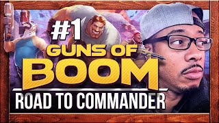 My First Knife Kill! || Guns of Boom