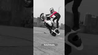 wheelie STUNT🔥Tvs apache RTR 200 |shorts, youtubeshorts,stunts #rahul13india #stunt #reels #short