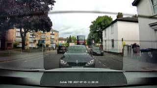 Goluk T3 Dashcam in a Tesla Model s