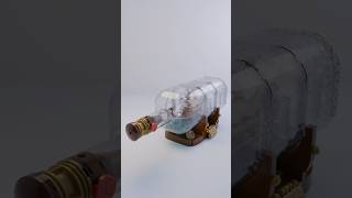 Сборка LEGO Ideas 21313 Корабль в бутылке. Ship in a Bottle. Blender 3D. #lego #brick