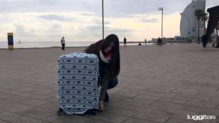 Luggitas Luggage Covers - How to put the cover on