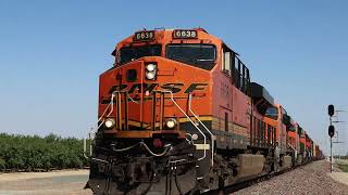 Railfanning Bakersfield Sub! ~ Feat. Executive MAC, Horn Shows, Dash 8s, BNSF K5LA, NS's, and MORE!